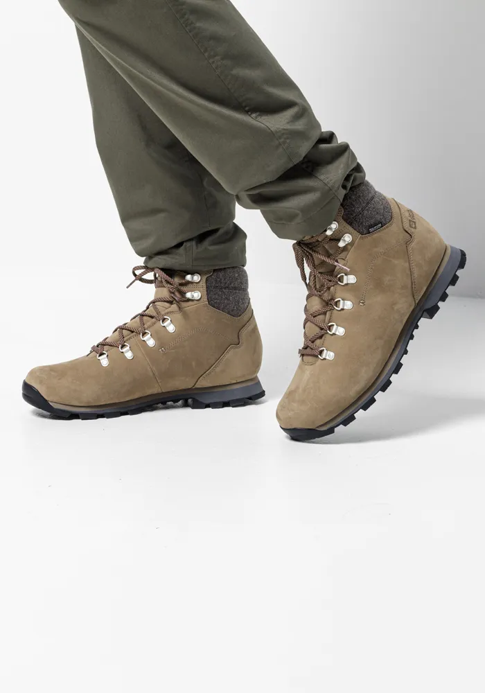 Уличная обувь Jack Wolfskin "THUNDER BAY TEXAPORE MID M", коричневый — фото 2