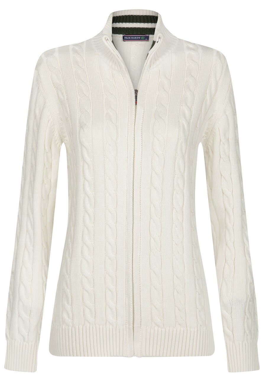 

Вязаный кардиган Felix Hardy Knit Cardigan, белый