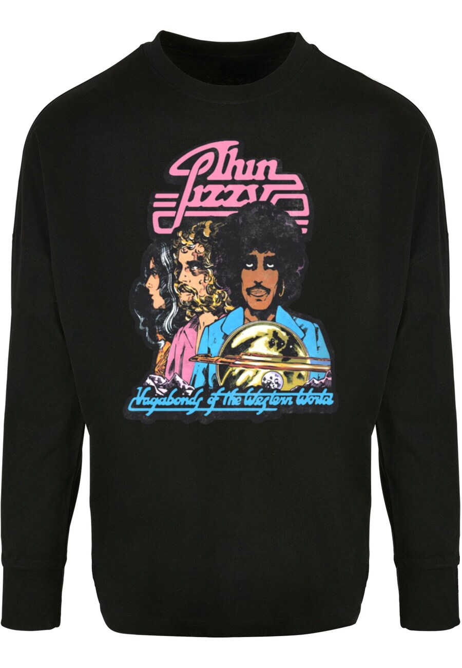 

Рубашка Merchcode Thin Lizzy - Album Tracklisting, черный