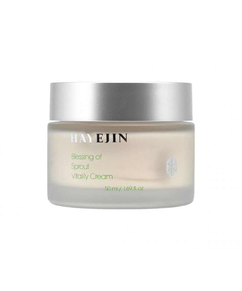 

Hayejin, Blessing Of Sprout Vitality Cream, увлажняющий и питательный крем для лица, 50 мл