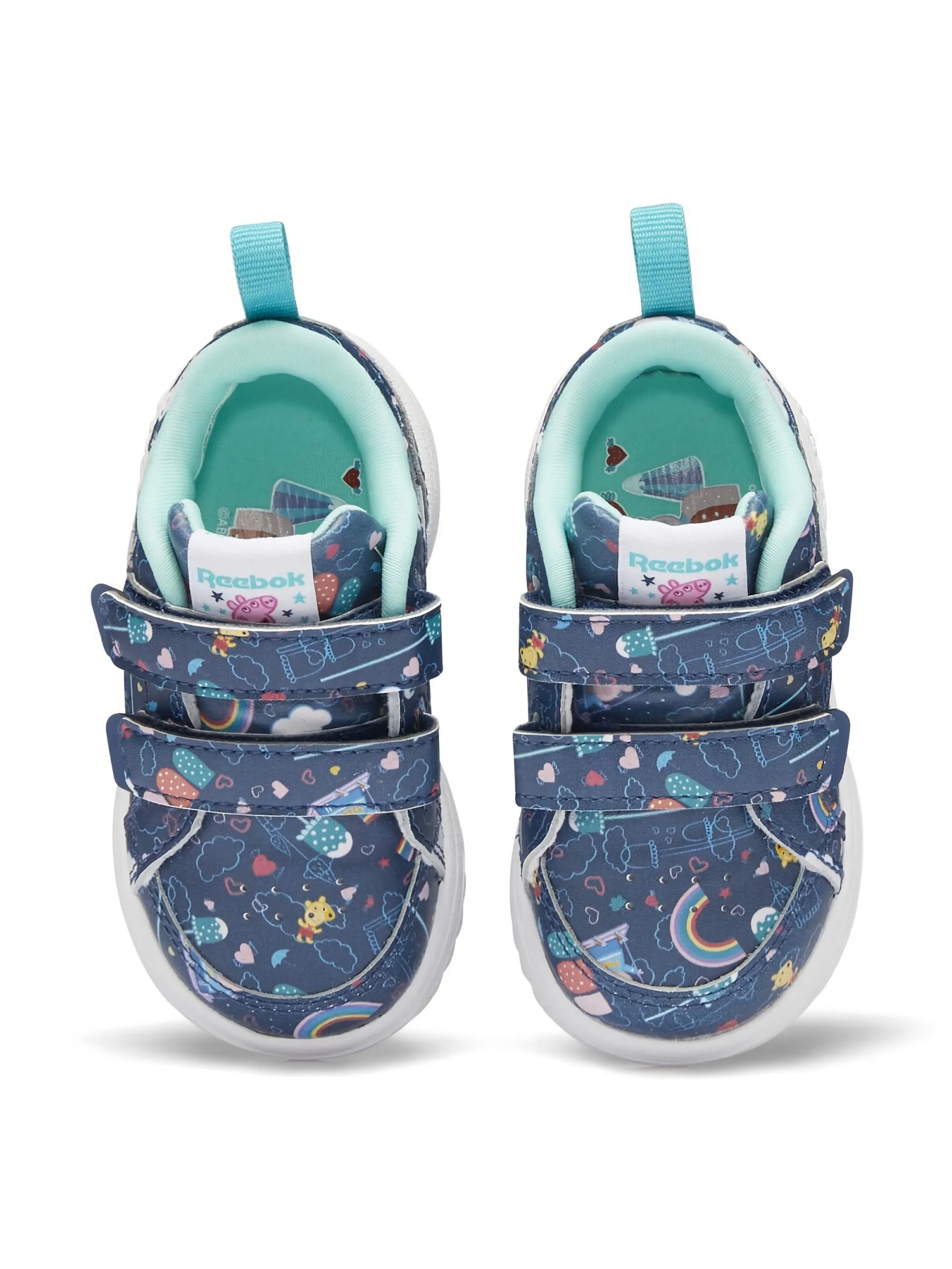 Кроссовки Weebok Clasp из коллаборации с Peppa Pig Reebok Kids, синий — фото 4
