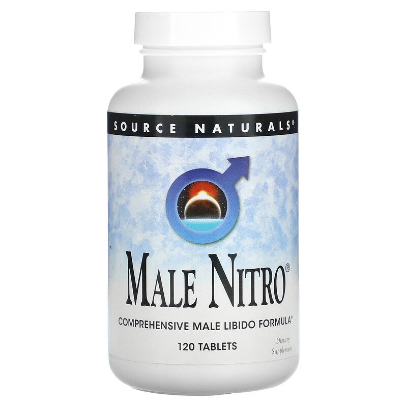 

Source Naturals, Nitro для мужчин, 120 таблеток