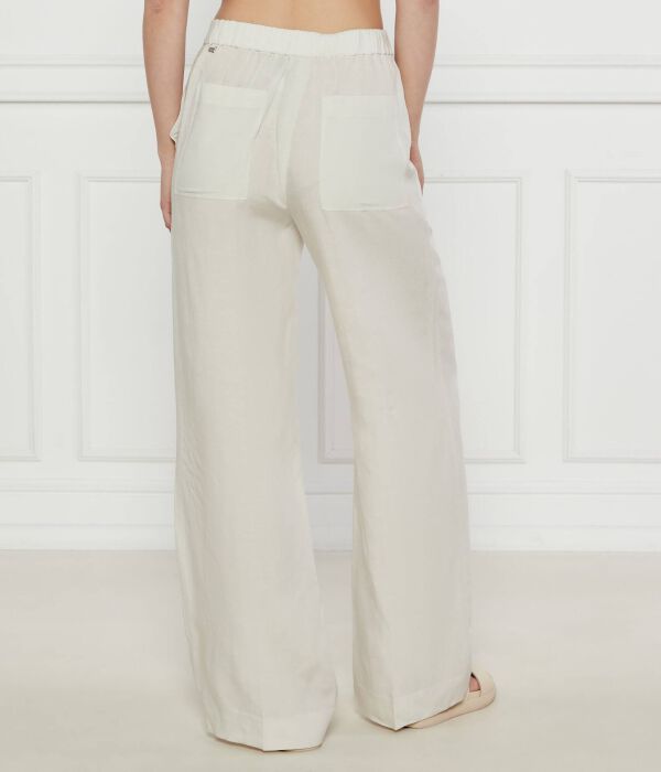 Брюки Flare fit Calvin Klein, желтый — фото 3