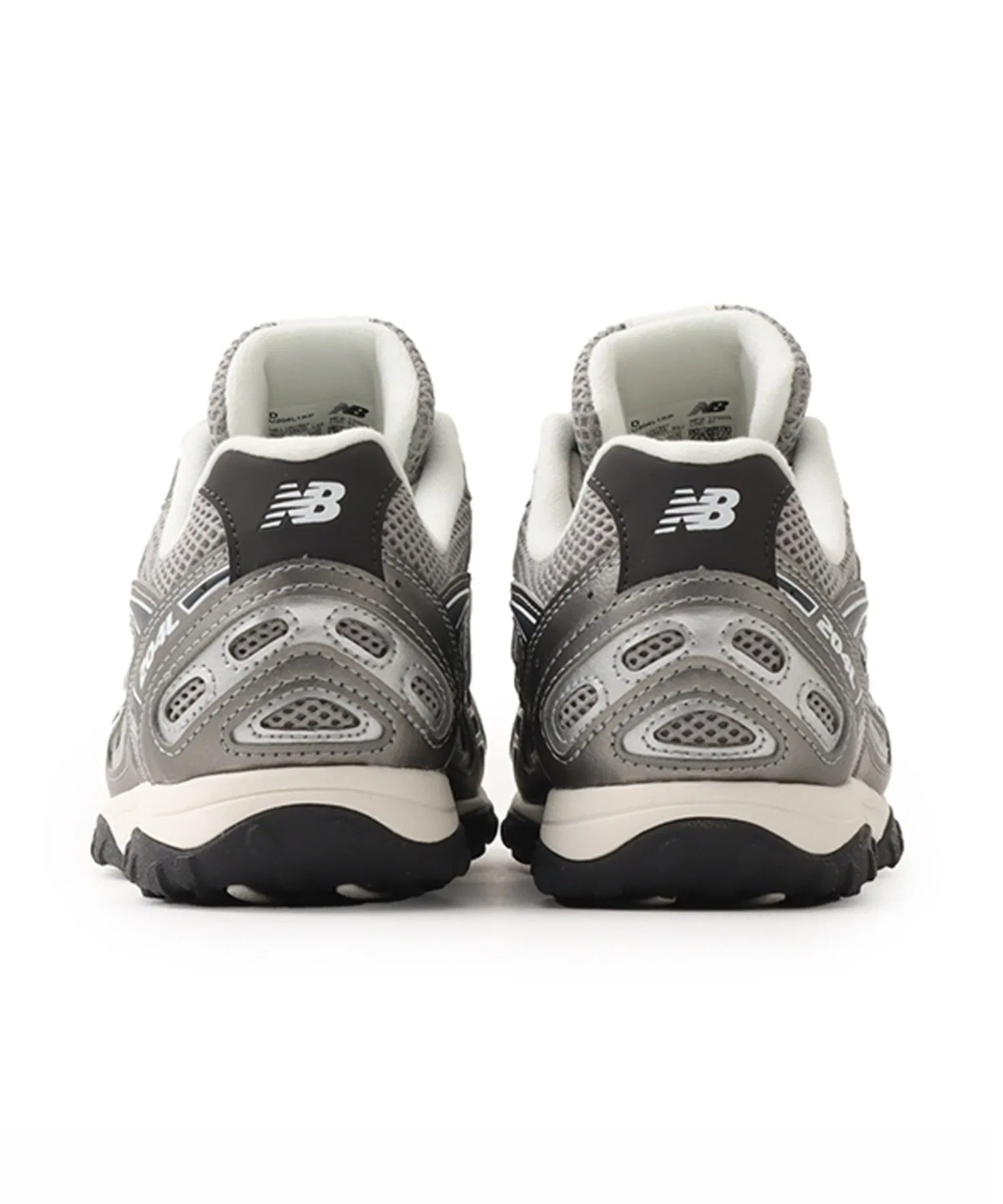Унисекс кроссовки из синтетических материалов New Balance U204L1KP серебряные — фото 3