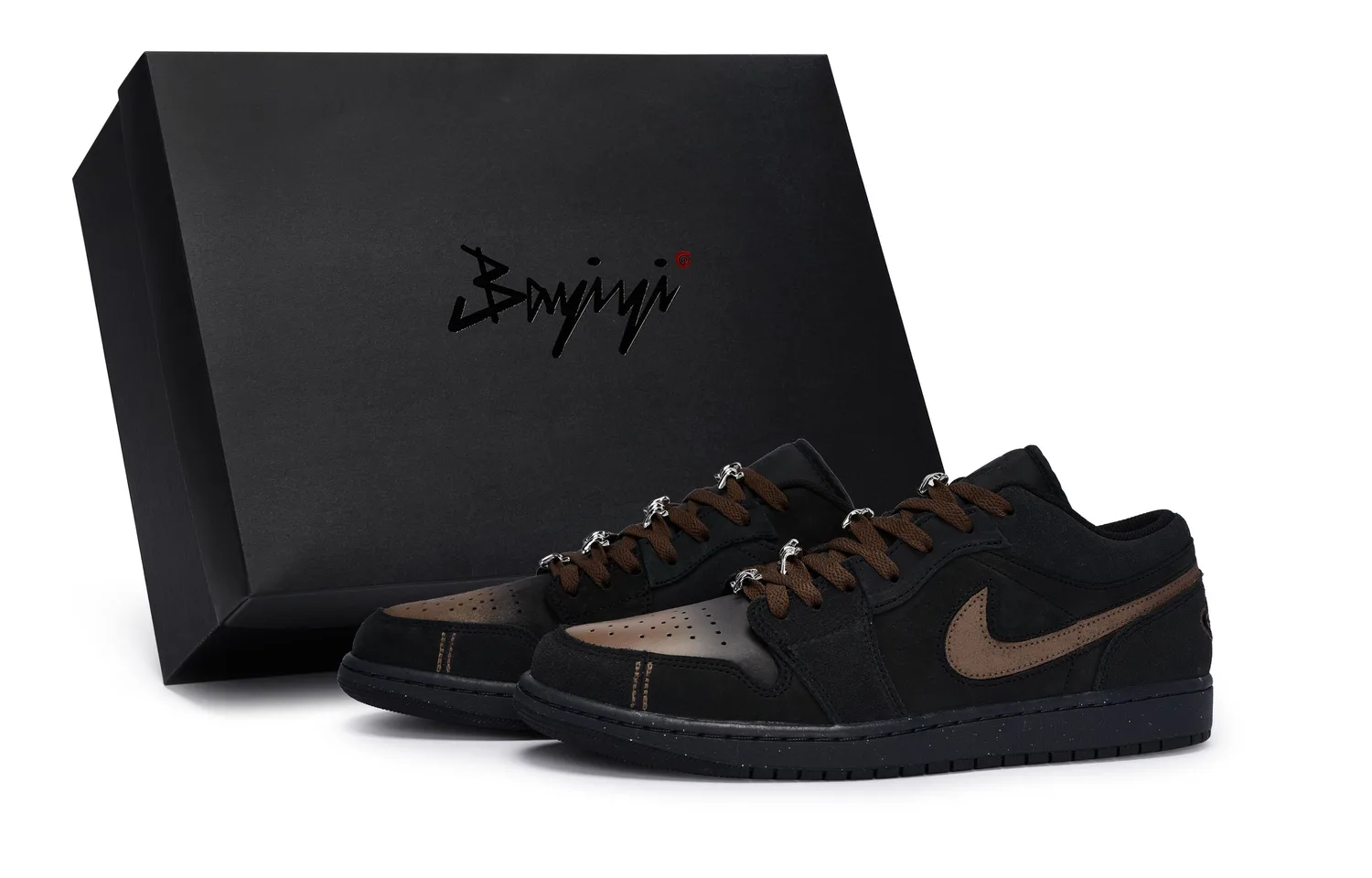 Air 1 Vintage баскетбольные кроссовки мужские low top Coffee Jordan, черный coffee