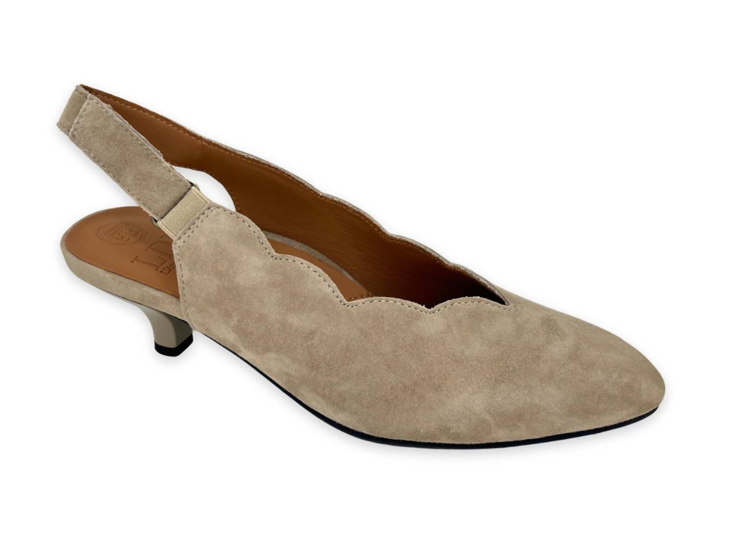 Женские мюли Hulda с ремешком на пятке в цвете тауп L'amour Des Pieds, Taupe