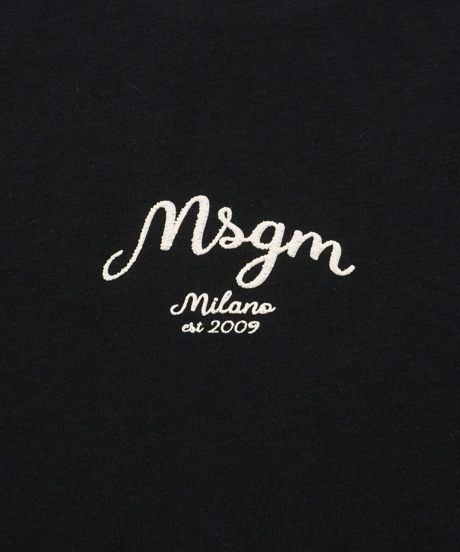 Детская футболка MSGM KIDS MSGM MILANO ラバーロゴ Tシャツ — фото 4