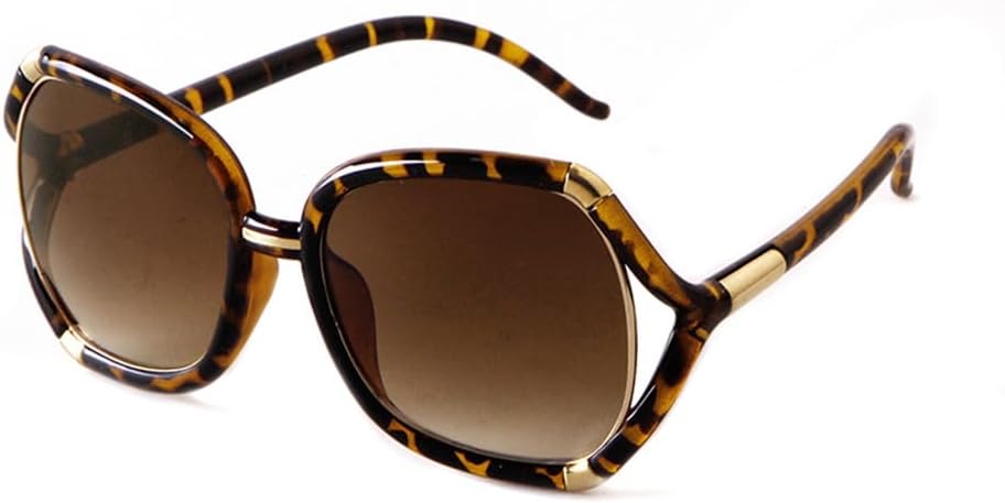 

Модные солнцезащитные очки в крупной оправе для женщин, с полой оправой, большие дорожные солнцезащитные очки, очки для зрения для женщин с защитой от УФ-излучения UV400 generic, C4 Flower