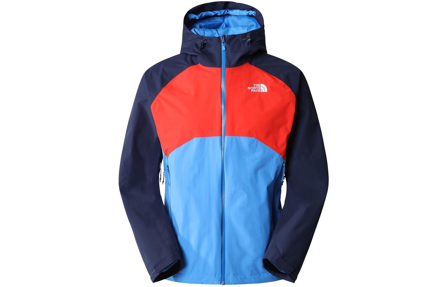 

Куртка унисекс сине-красная The North Face, синий/красный