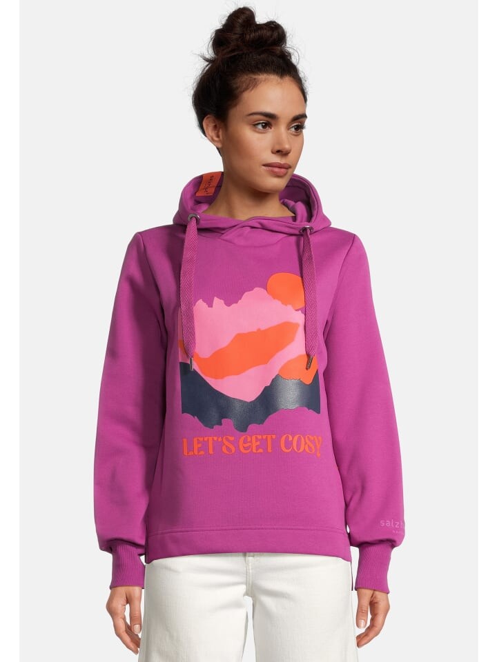 

Толстовка Salzhaut Hoodie SABBELTRIENE, цвет Plum
