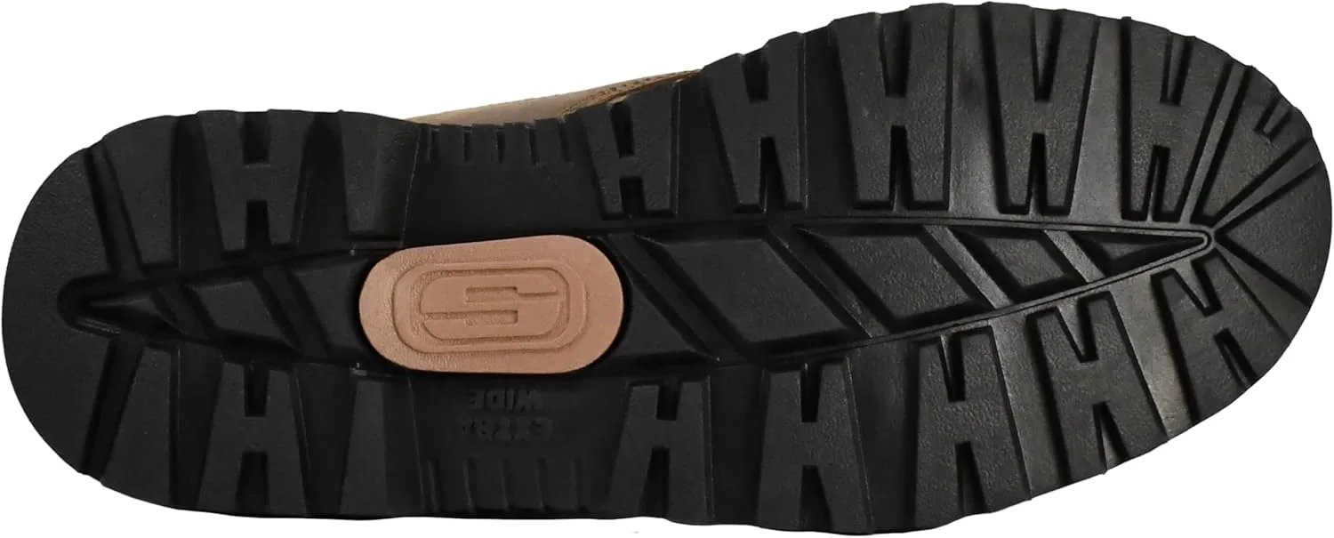 

Мужские ботинки Skechers USA Mariners с низким голенищем на клиновидном каблуке, размер универсальный, темно-коричневый