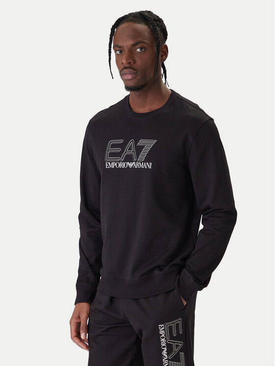 

Свитшот regular fit 7M001312 AF13512 UC001 Ea7 Emporio Armani, черный