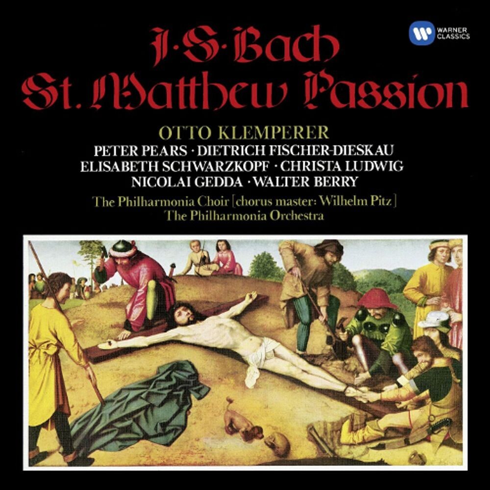 

Диск CD St. Matthew Passion - Johann Sebastian Bach, Otto Klemperer, Philharmonia Orchestra