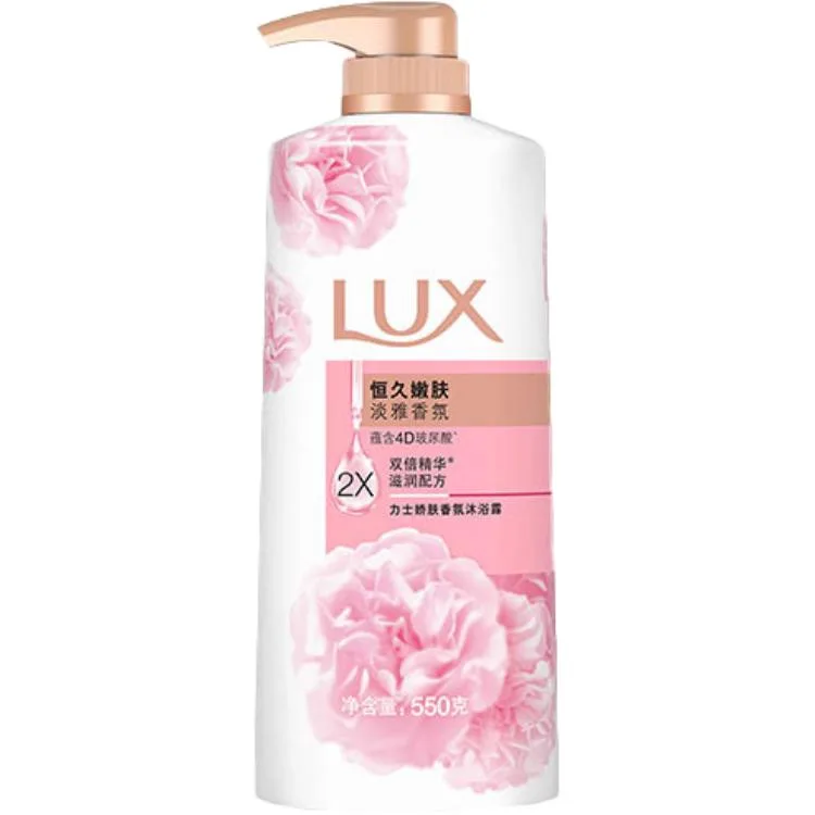 LUX Гель для душа Lotus Skin успокаивающий ароматный увлажняющий очищающий попурри 600г/720мл/720мл*2/1000г/1000г*2, Durable Soft Skin 550g