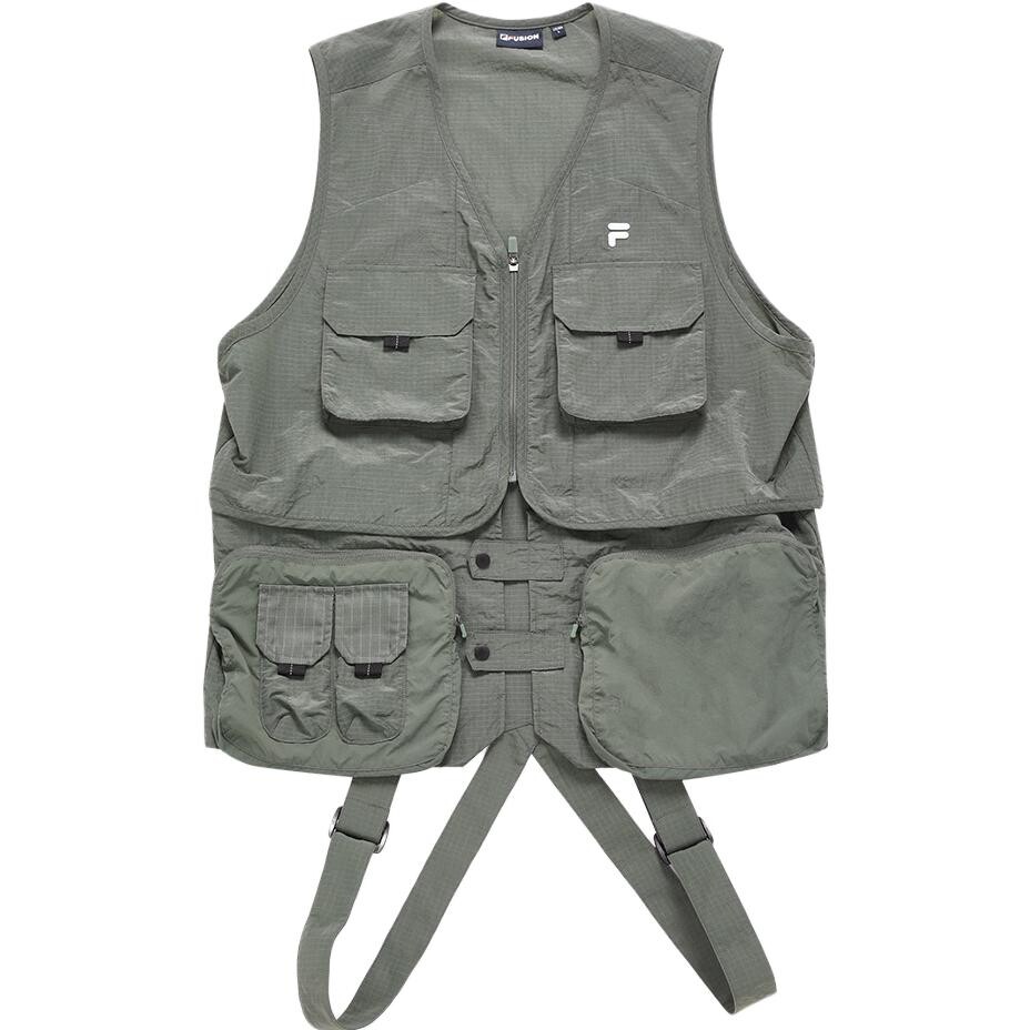 

Жилет STREET SPORT мужской оливковый Fila Fusion, оливковый