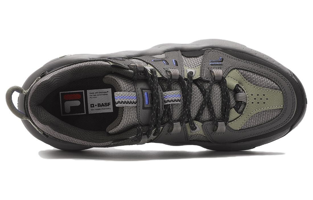 Мужские баскетбольные кроссовки FILA Panini Vintage, Black/Gray — фото 4