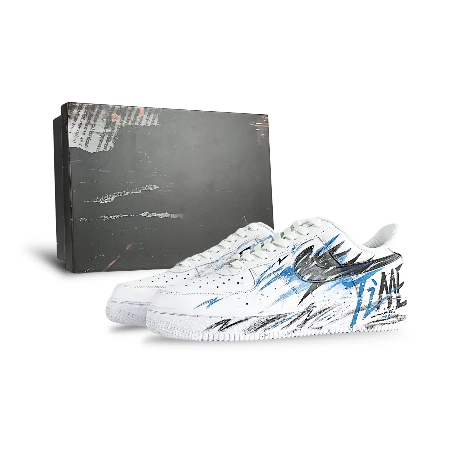 

Кроссовки Air Force 1 для скейтбординга унисекс с низким верхом Nike, цвет Dark Night Blue