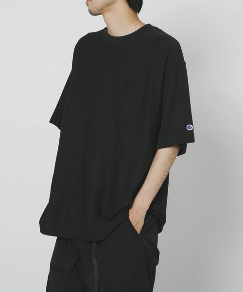 

Футболка из быстросохнущей ткани с обратным плетением, LOWERCASE x Champion, черный