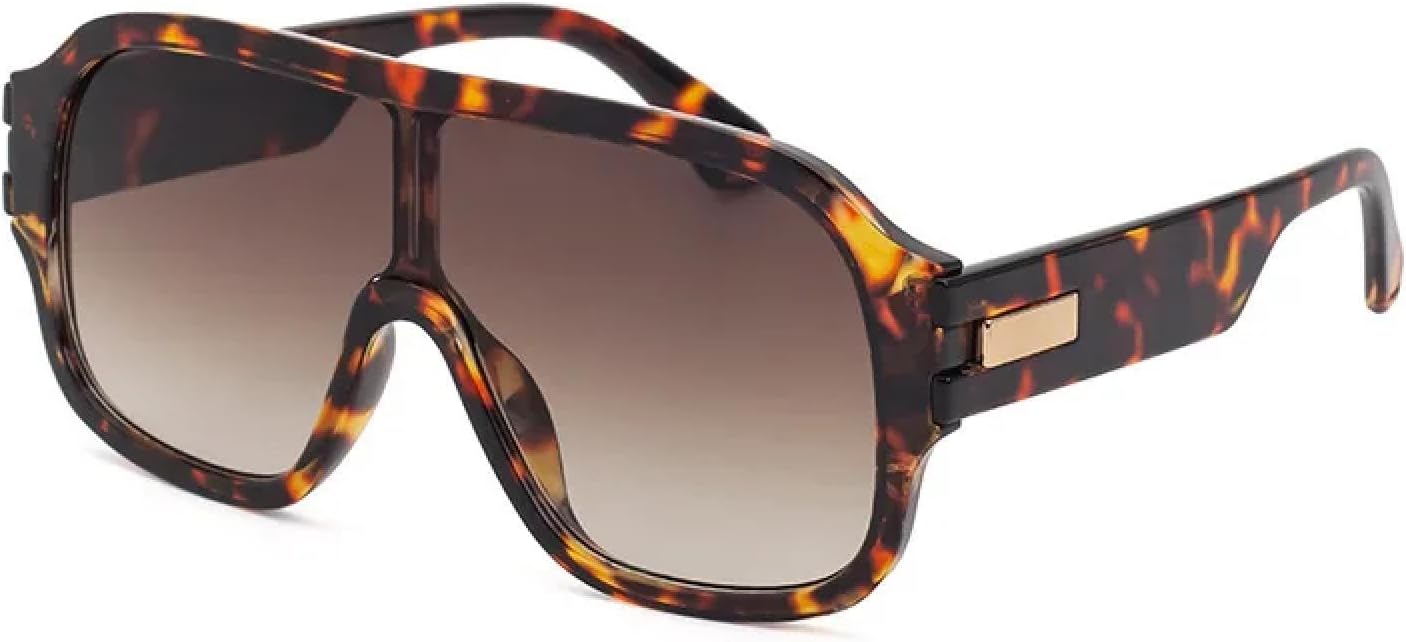 

Винтажные солнцезащитные очки большого размера для женщин и мужчин, роскошные, модные, классические, в большой оправе, для вождения, с защитой от УФ-излучения UV400 TVTBBVV, C6