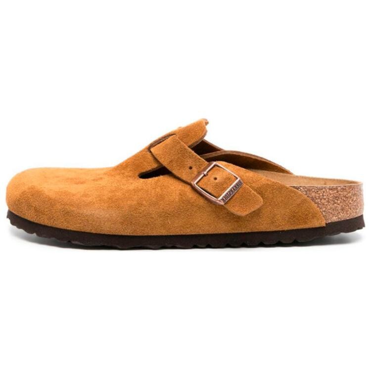 

Бостонские замшевые мюли Birkenstock