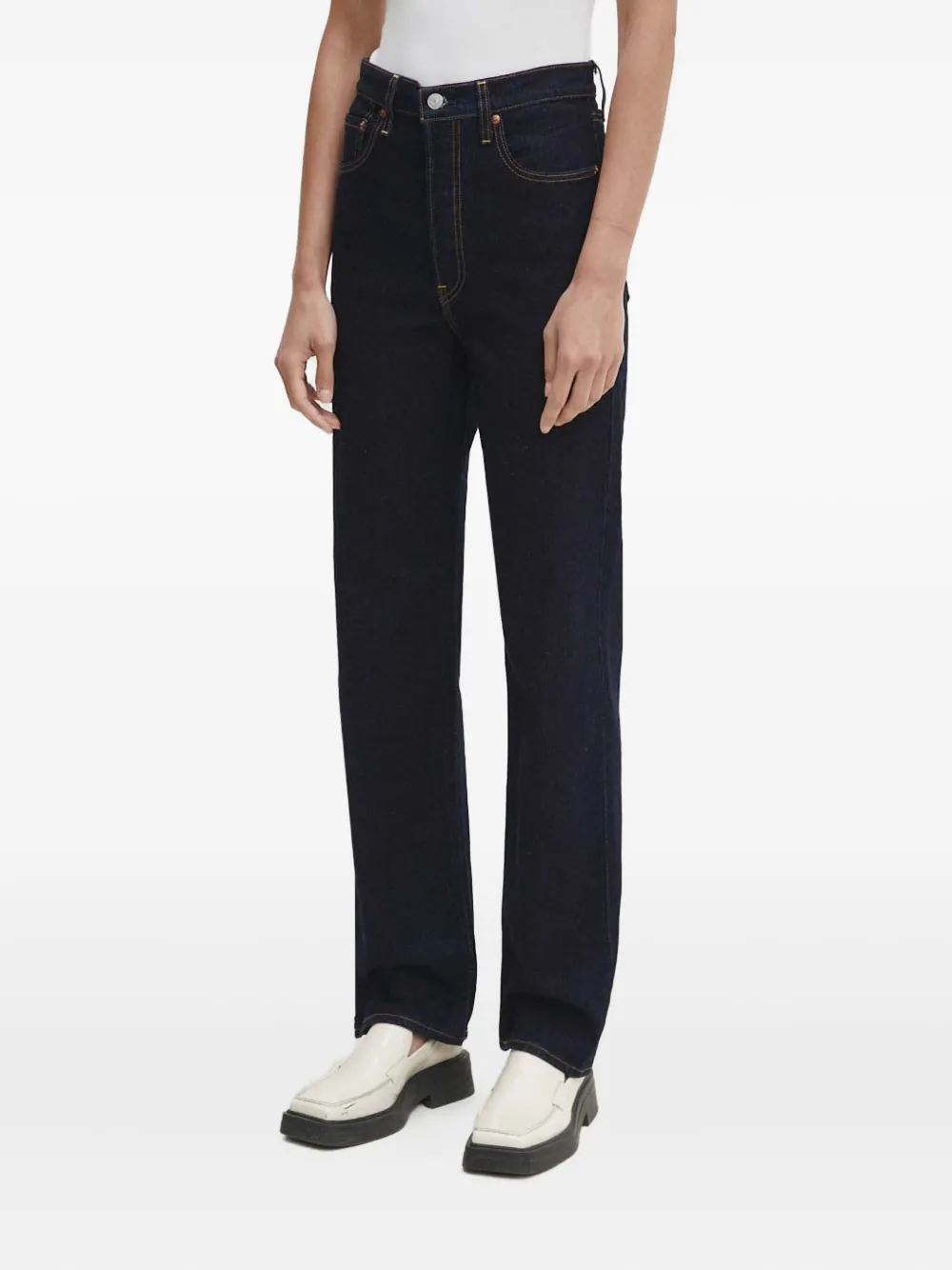 

Джинсы Ribcage полной длины Levi'S, синий