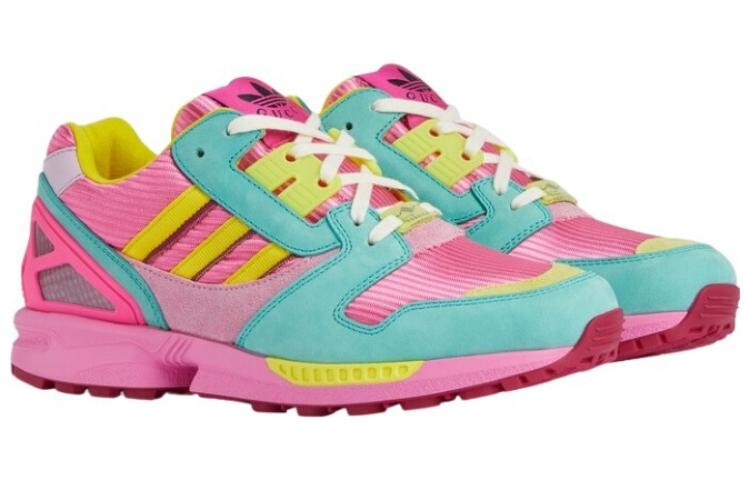 Кроссовки женские Adidas X Gucci ZX 8000, розовый — фото 2