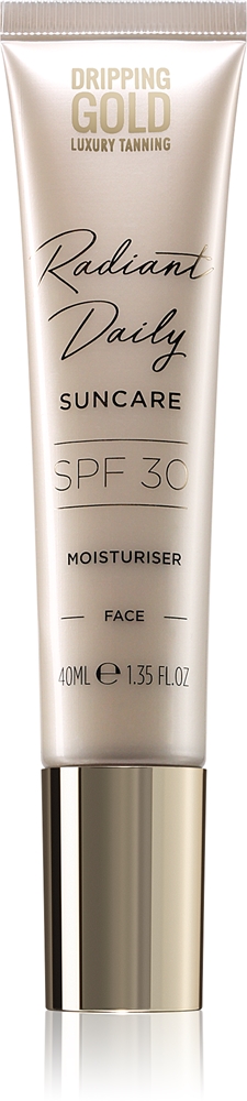 

Роскошный ежедневный увлажняющий крем для загара, увлажняющий крем для лица SPF 30 Dripping Gold, 40 мл