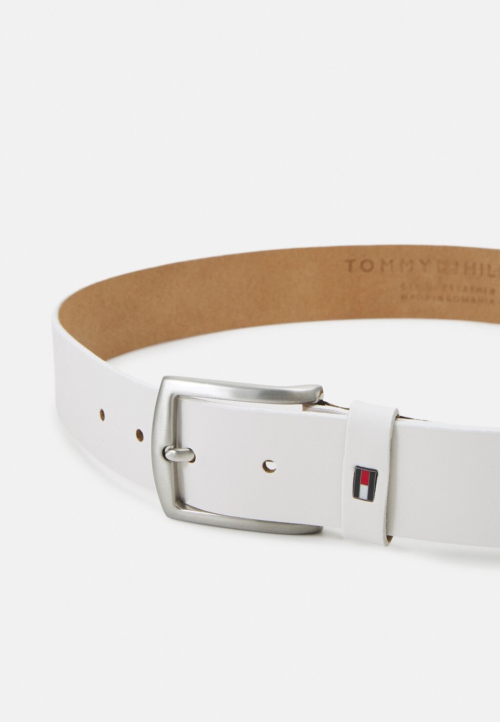 Ремень NEW DENTON BELT Tommy Hilfiger, оптический белый — фото 3