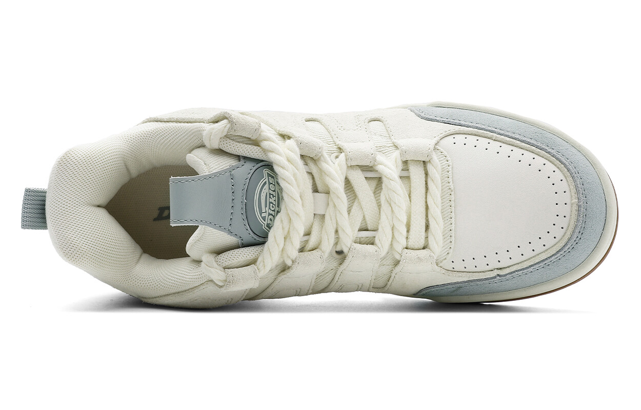 Кроссовки Dickies Skateboarding Shoes Men Low-top White/Gray, белый/серый — фото 3