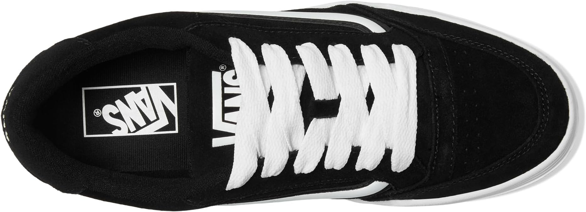 Кроссовки Vans Hylane, цвет Black/White/Gum 1 — фото 2