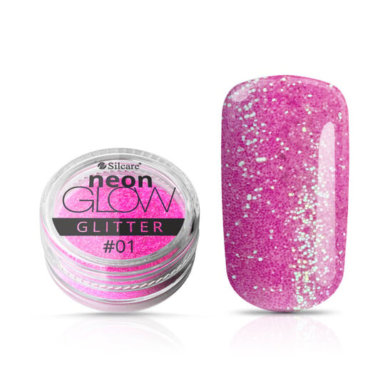 

Блестки для ногтей, Neon Glow 01, 3г Silcare