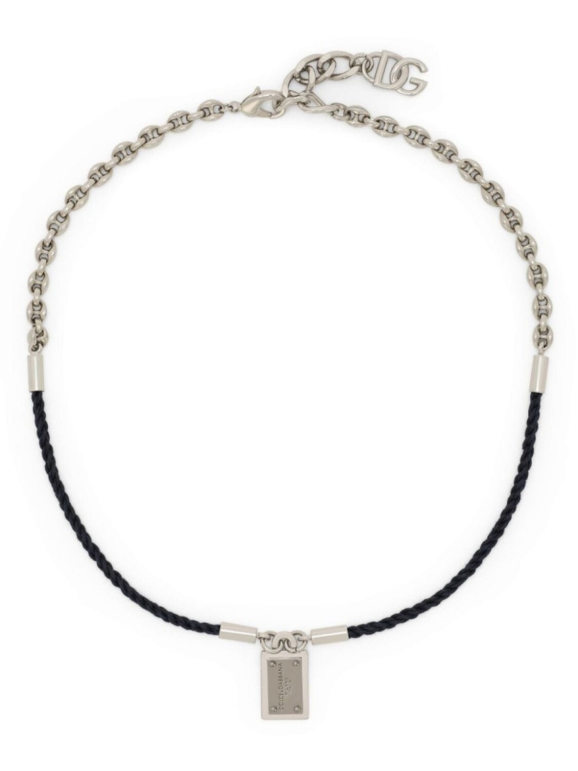 

Колье с подвеской и логотипом Dolce & Gabbana, синий