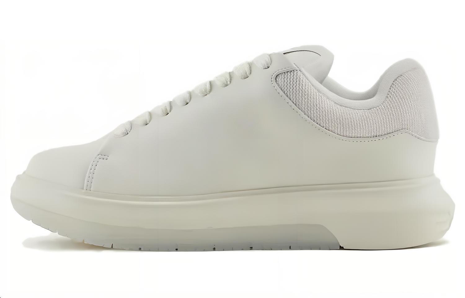 

Кроссовки EMPORIO ARMANI Chunky Leather Sneakers, белый
