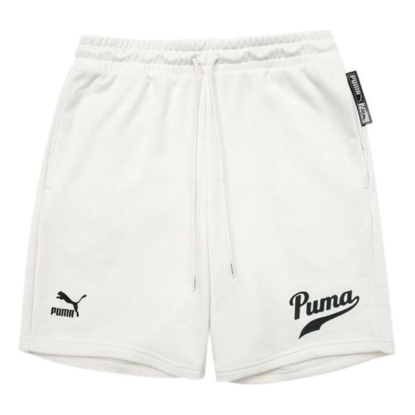 

Шорты essential sweat shorts 'white' Puma, белый