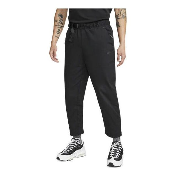 

Брюки men's solid color lacing sports pants/trousers/joggers black Nike, мультиколор