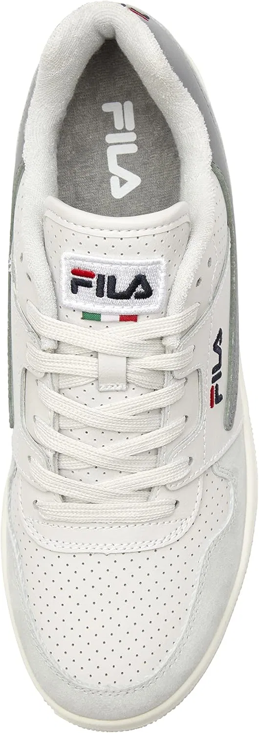 Мужские кроссовки Fila Arcade Low, темно-синие кожаные, на шнуровке, повседневные, артикул 1010583, размер 29Y — фото 2