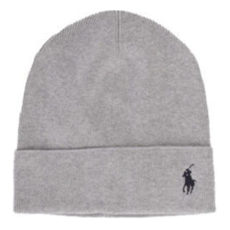 

Ralph Lauren Шапка с вышитым логотипом, Gray