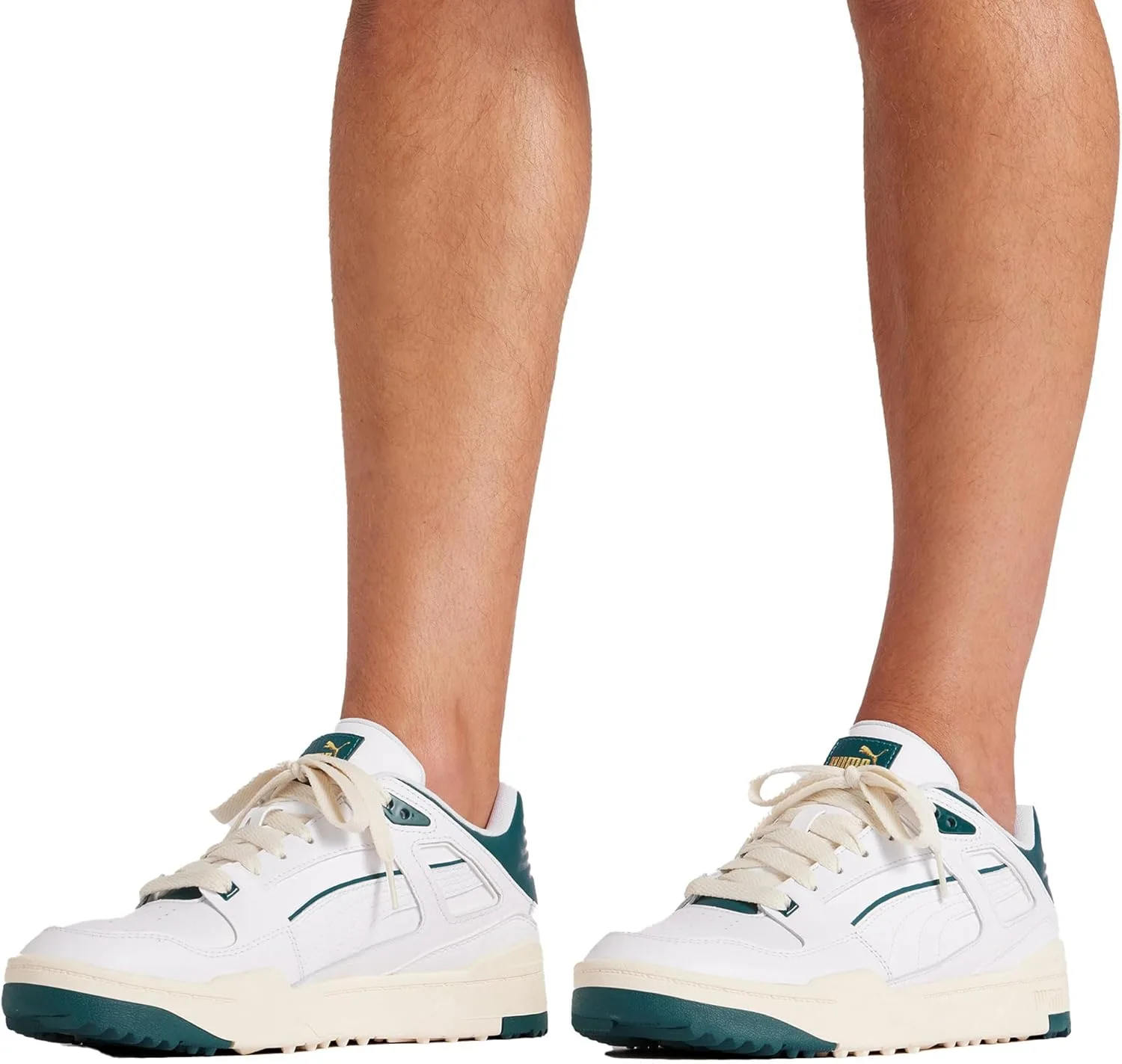 Мужские кроссовки Puma Golf Slipstream G, белый/зеленый — фото 2