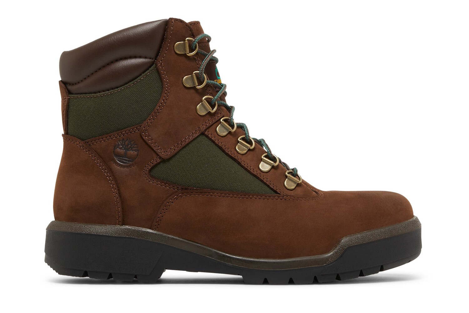 Ботинки Timberland 6 Inch Field, коричневый / оливковый