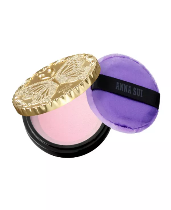 Рассыпчатая пудра для лица (мини) (сменный блок) 300 Anna Sui, pink 300 — фото 2