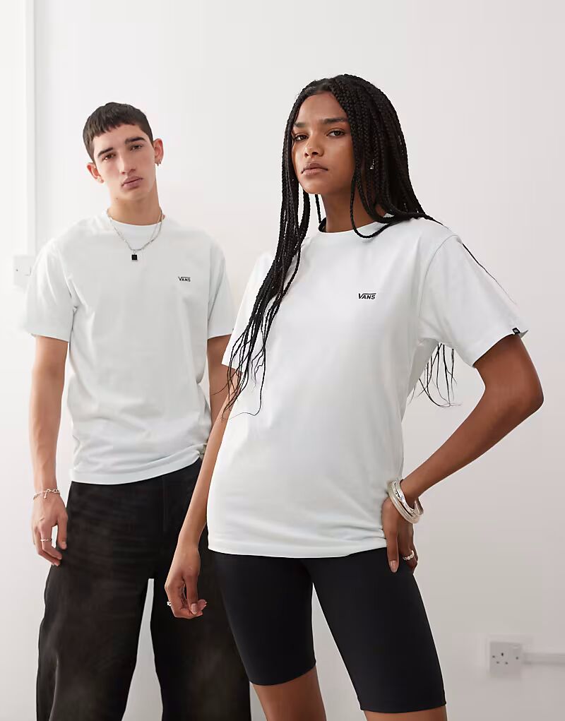 

Футболка с логотипом Vans на левой груди мятного цвета - эксклюзивно для ASOS