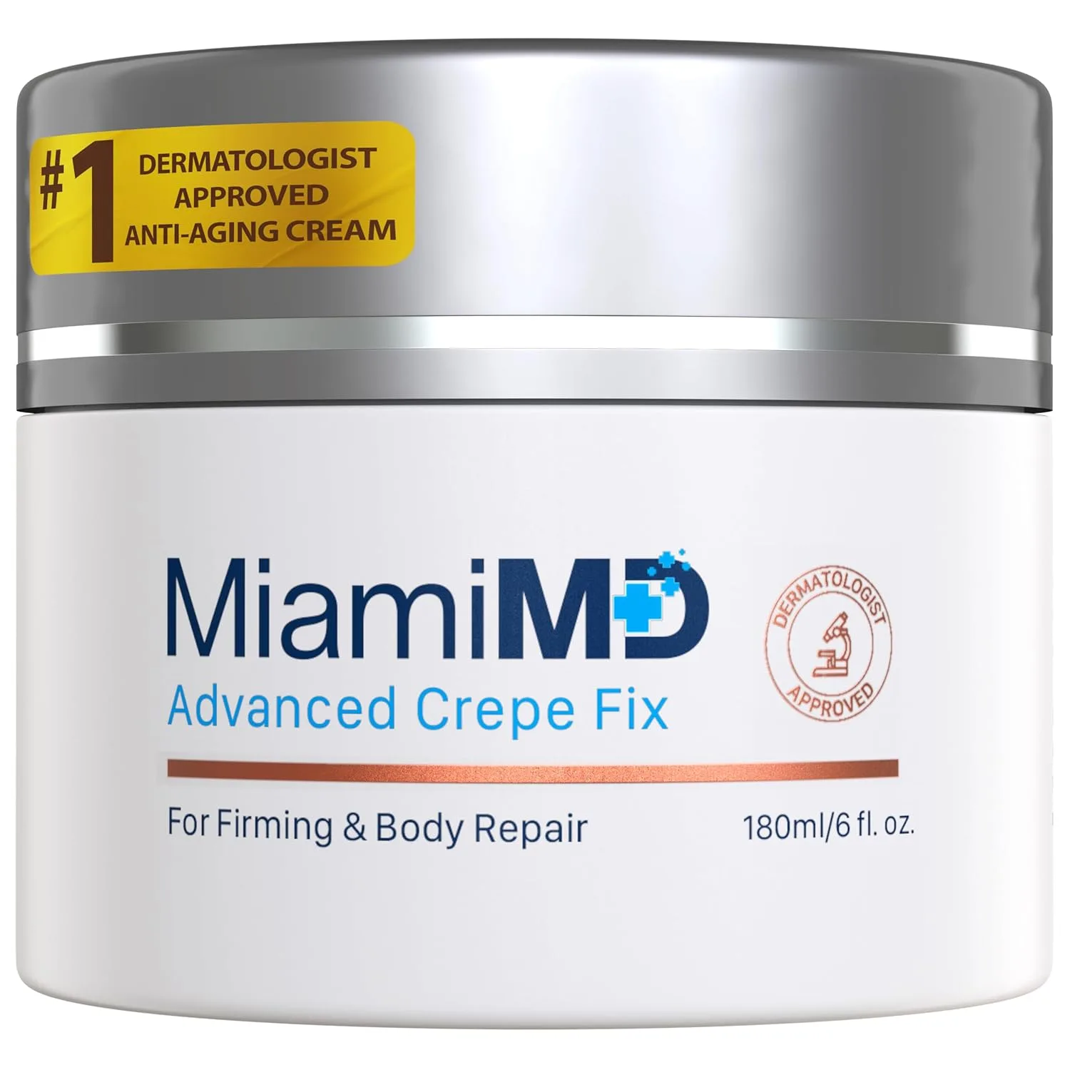 Крем для лица Miamimd — Miami MD Advanced Crepe Fix - антивозрастной для подтяжки и упругости для женщин, против, 180 мл