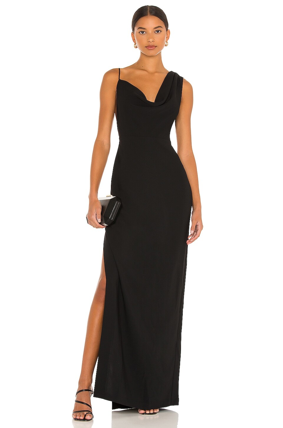 

Платье Amanda Uprichard X REVOLVE Arial Gown, черный