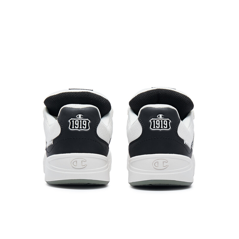Кроссовки Champion Campus Skateboarding Shoes Unisex Low-top Black/White, черный/белый — фото 4