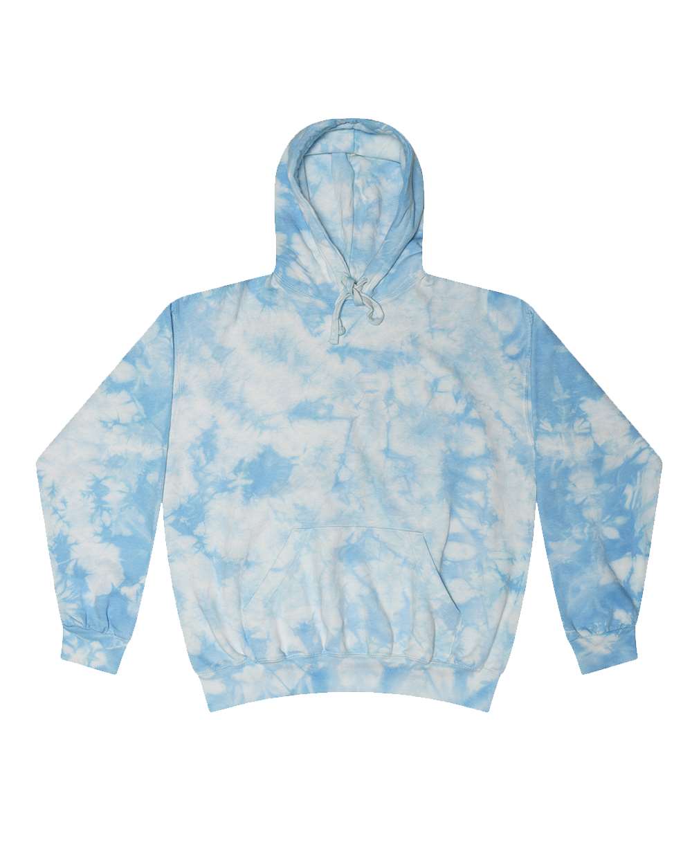

Мужская толстовка с капюшоном Crystal Wash Colortone, цвет crystal baby blue