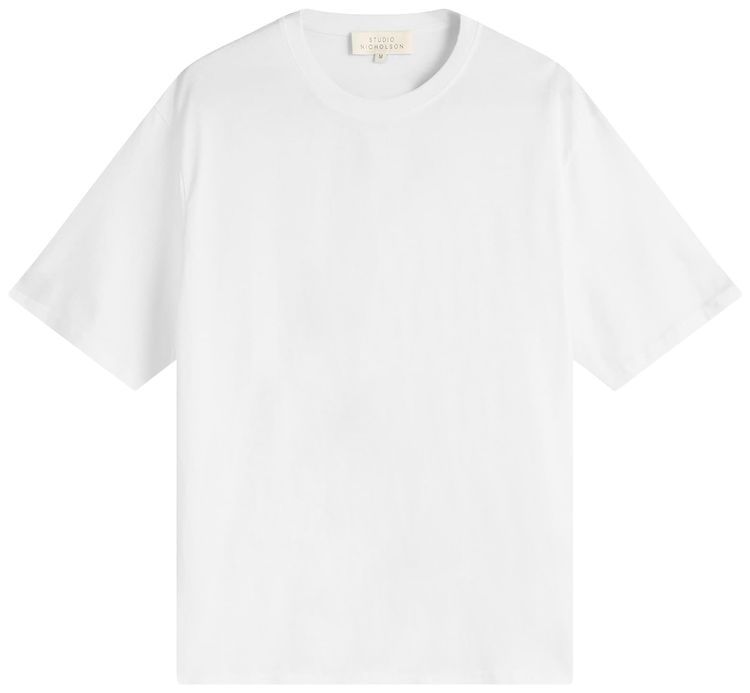 

Футболка с коротким рукавом Studio Nicholson Bric, темно-синяя, Синий, Футболка с коротким рукавом Studio Nicholson Bric, темно-синяя