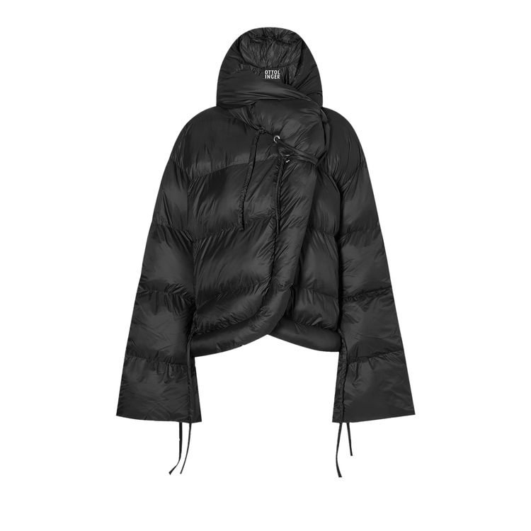 

Куртка Ottolinger Woven Puffer Jacket 'Black', черный