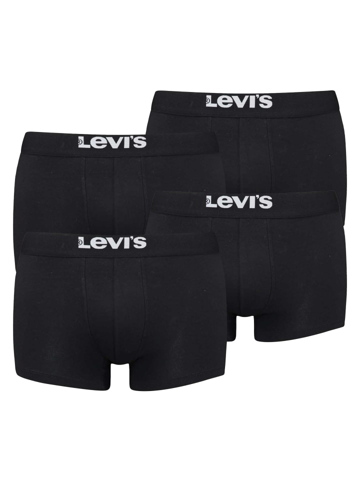 

Боксеры Levi´s short 4er Pack, черный