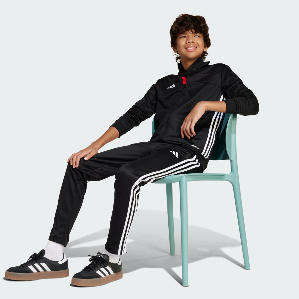 Спортивные брюки Adidas Tiro 25 Essentials Training Pants Kids, черный/белый — фото 3