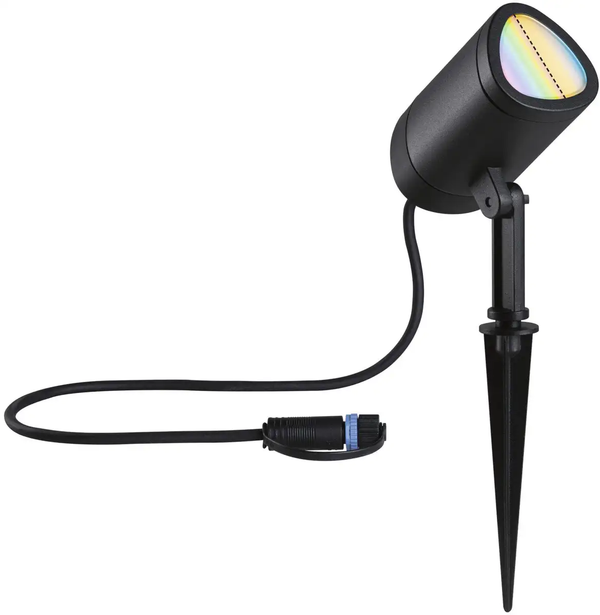 

Светодиодный садовый прожектор Paulmann "Plug & Shine Spot Shira", 1 лампа, RGBW Zigbee 2000-6500K Высота: 45,5 см, цвет anthrazit